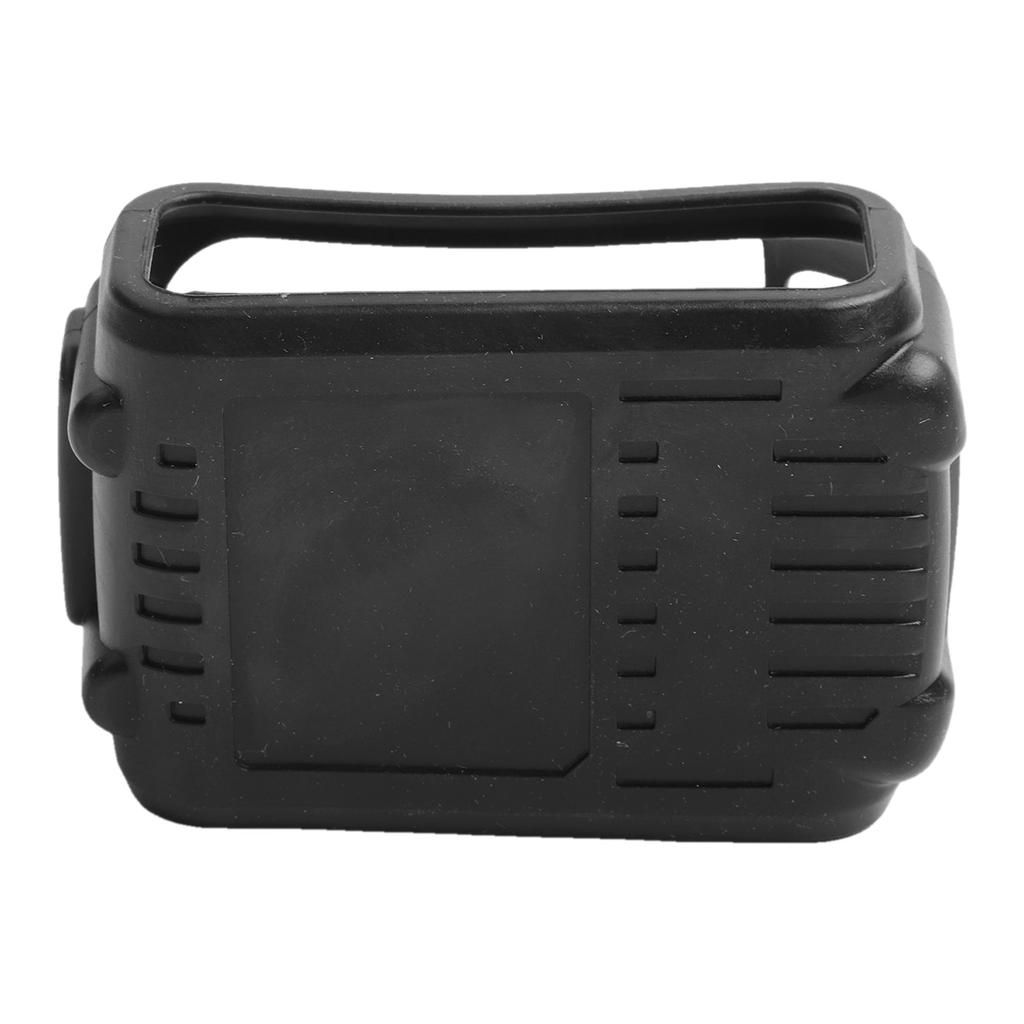 1PCS Battery Silicone Protect Case For 20V 4.0/5.0 Battery Protection Cover Power Tool Accessories Black 12x8x6.5cm