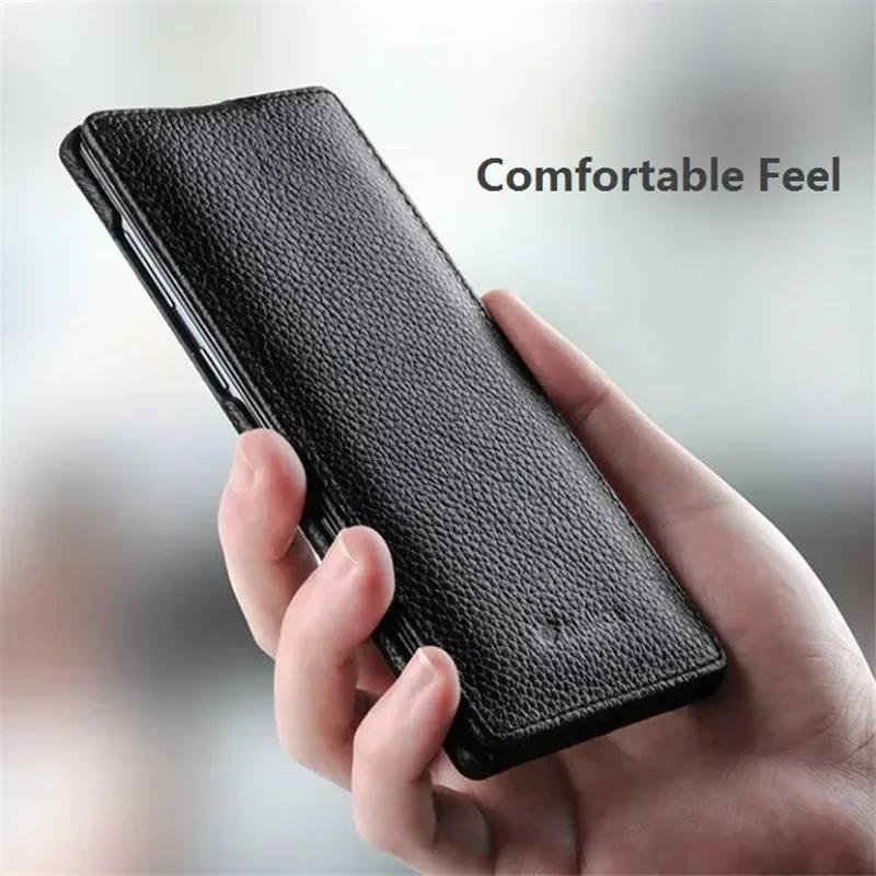 Melkco Genuine Leather Phone Case for iPhone 16 Pro Max 17 Air 17Pro16E 15 Plus 14 13 Mini 12 11 X XS Max XR Vertical Flip Cover