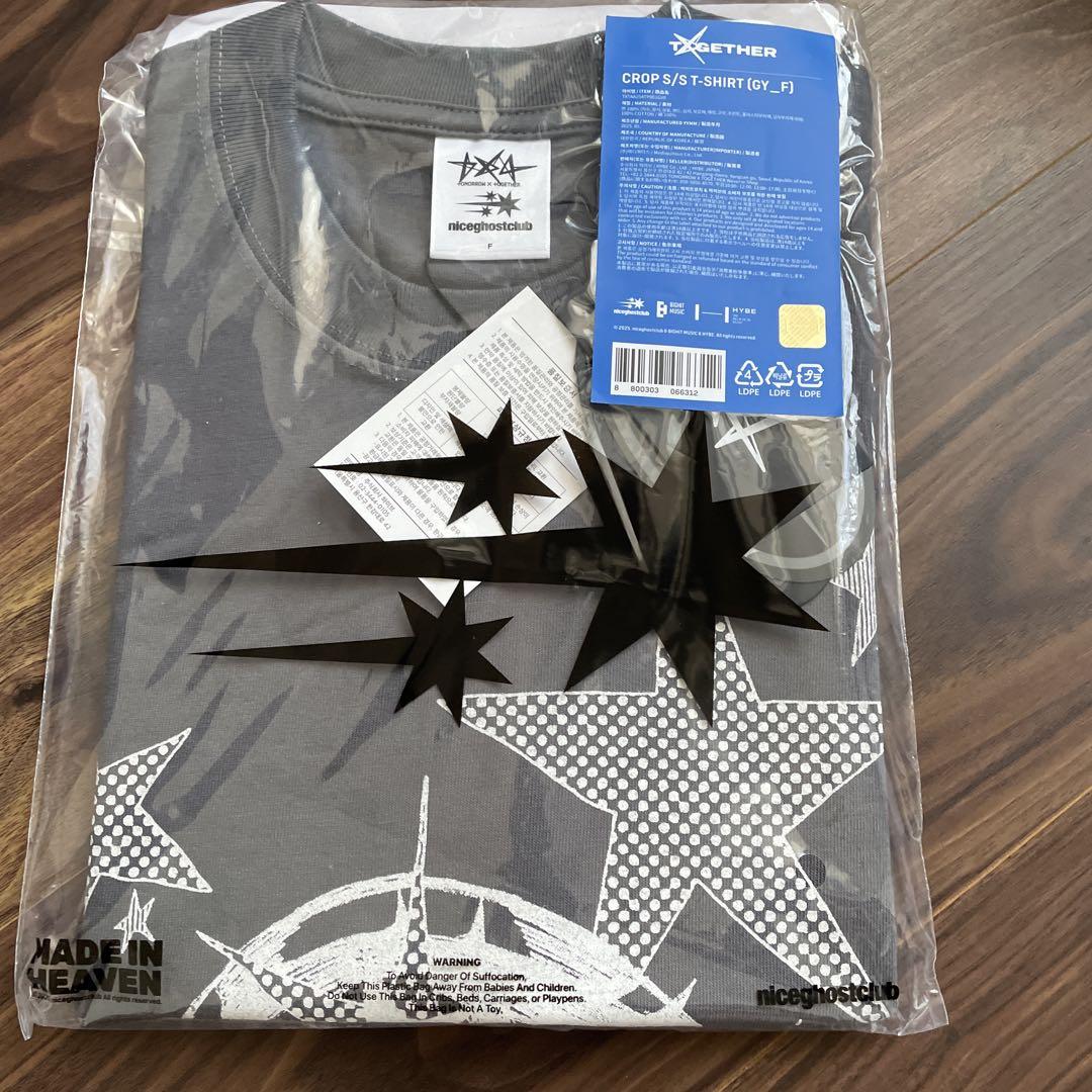 

[Б/У] TXT Holy Water Поп-ап Кроп-футболка POPUP