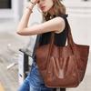 Retro prosta damska torba shopper z dużą pojemnością torebka