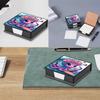 Leather 5D Diamond Painting Kit Note Box with 160 Sheets DIY Diamond Art Note Box for Home Office School Supplies