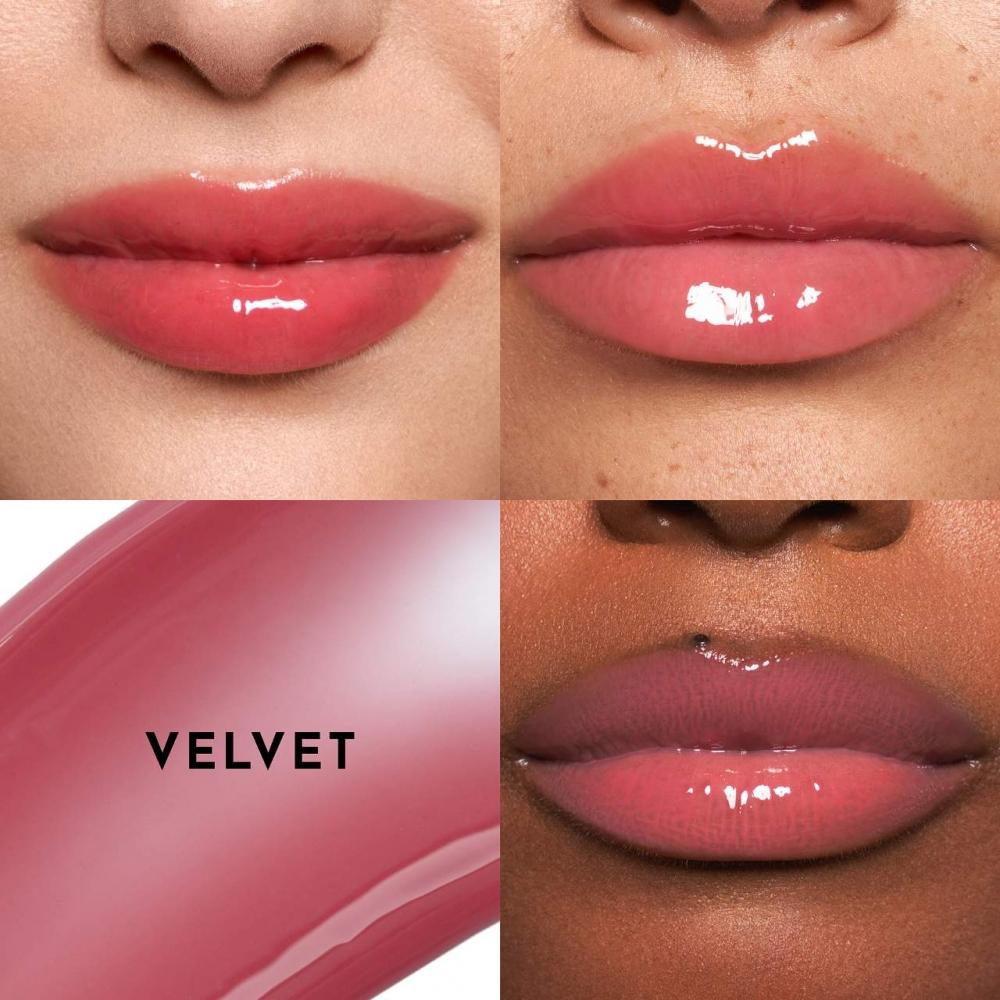 Lawless Forget The Filler Lip Plumper Line Smoothing Gloss 0.11 Oz  3.3 Ml Velvet Rosy Mauve With Plummy Undertones