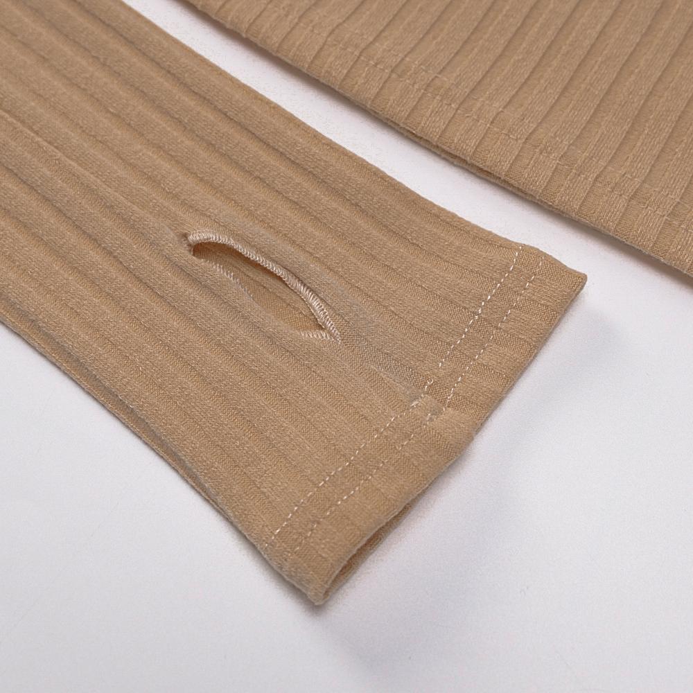 Langarm Rippen Geraffte Bandage Sexy Mini Kleid Herbst Winter Frauen High Neck Gestrickte Reine Party Elegante Outfits