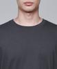 Musinsa Standard Oversized Crew Neck Layered Sleeve T-Shirt [Dark Gray]