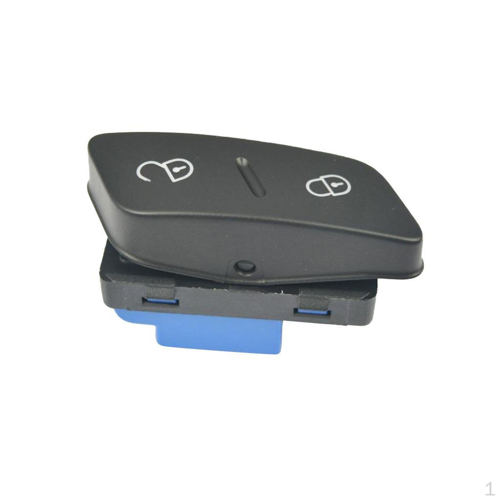 

Central Door Locking Switch Button Black