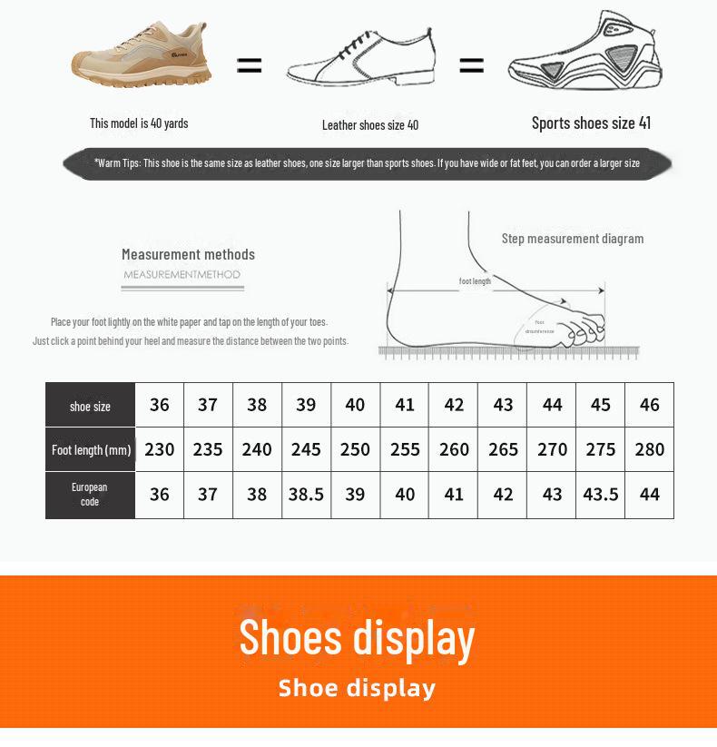 2025 Men's Safety Work Shoes: Steel Toe, Anti-Smash, Anti-Puncture, Anti-Slip, Odor-Free Comfort, Labor Protection Footwear.