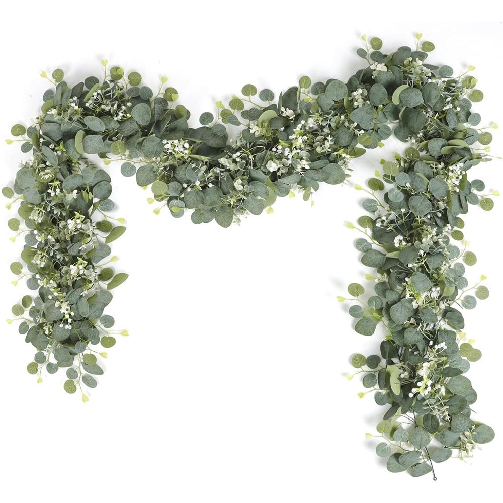 Green Foliage Vine Artificial plant christmas tree Accessories Wedding outdoor garden courtyard arch Decor Home Wall Hanging