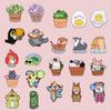 Creative Animal & Plant Brooch Set – Cute Metal Badge Collection