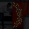 Christmass Nowflake Luminous Removable Wall Window Stickers Art Decals Home Shop