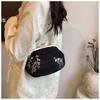 Pearl Chain Hanfu Embroidery Handbag Embroidered Cheongsam Bag Chinese Style Handbag  Wedding