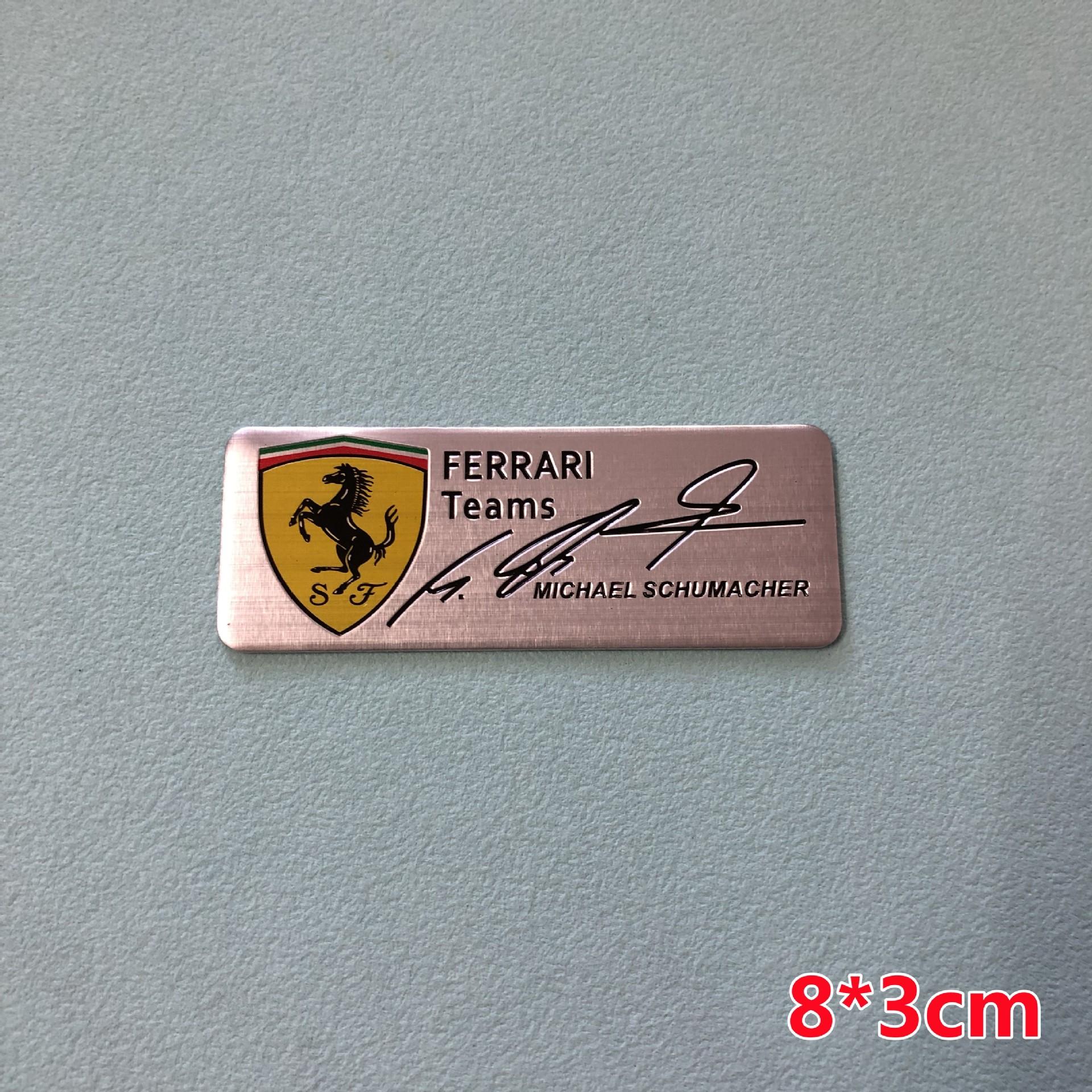 

Автомобильная наклейка для команд Ferrari SJ Scuderia Ferrari Узор Наклейка-чехол Значок Автомобильные наклейки Аксессуары Замена Автомобильный стайлинг Наклейка
