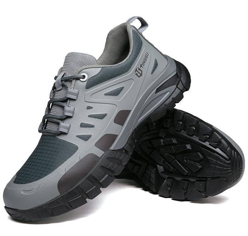 Men's Comfortable Safety Shoes Protective Steel Head Anti-Smash Anti-Stabbing Wear-Resistant Breathable Safety Shoes New