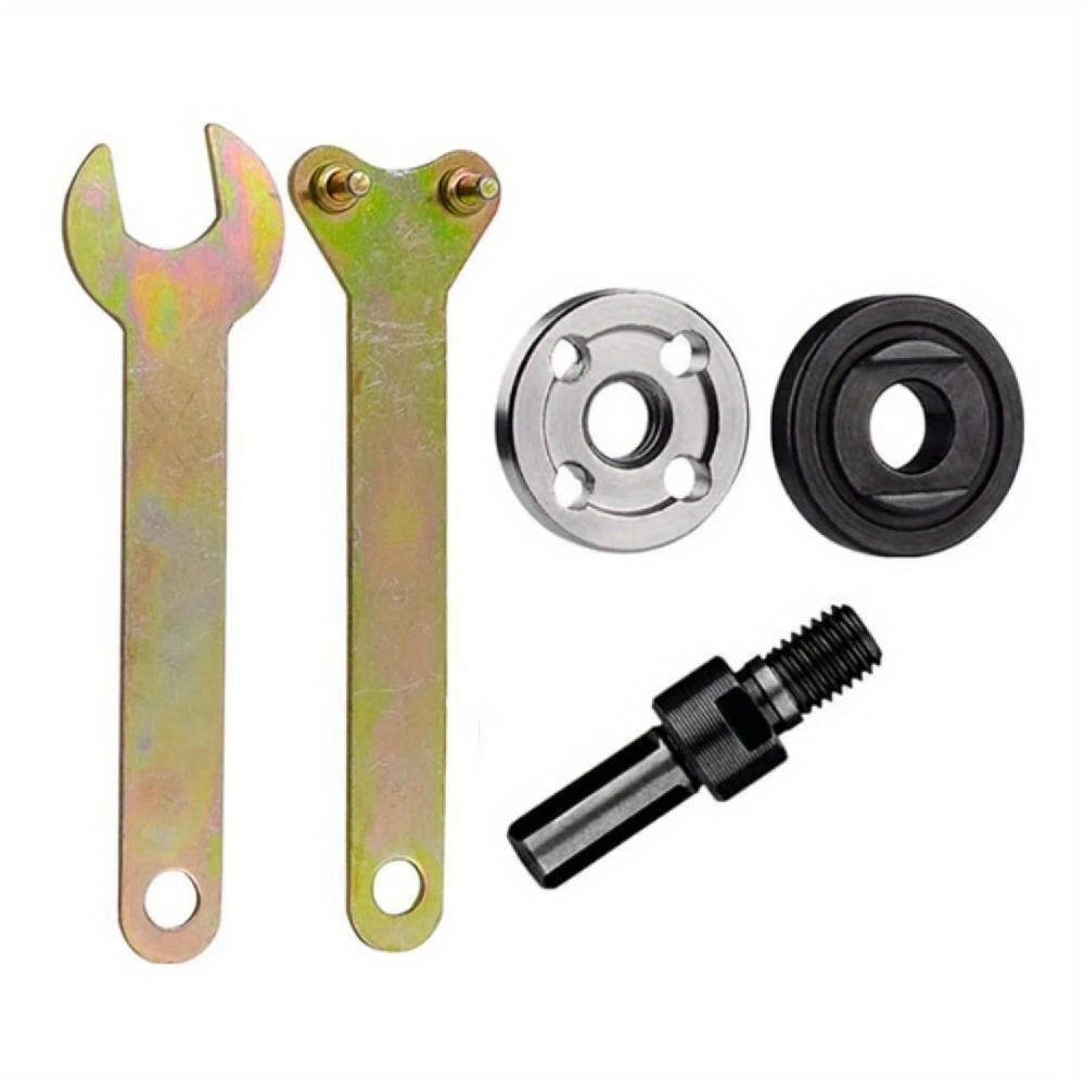 

Набор металлических соединительных стержней для преобразования 10-мм электрической дрели в угловую шлифмашину - Адаптер для шлифовального соединения для отрезного диска, полировального круга 1set