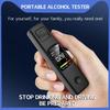 Portable Non-Contact Breathalyzer Alcohol Tester for Vehicle Use