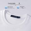 MONTAGUT Men's Cotton Blend Embroidered Round Neck Short Sleeve T-Shirt