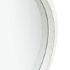VidaXL Miroir mural avec sangle 40 cm Blanc 320360