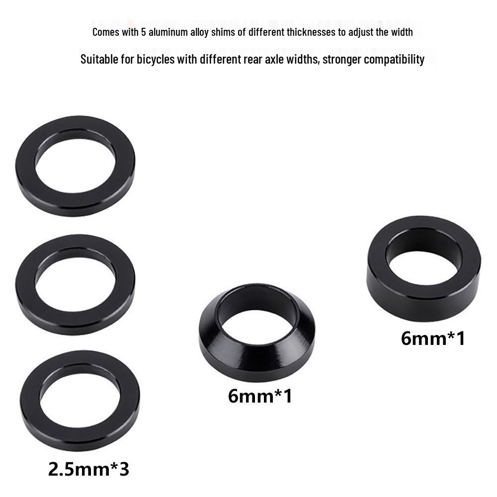 Bicycle Bottom Bracket Spindle Adapter for Mountain and Road Bike Trainers
