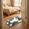 Anti-fouling Home Decor Carpet Non-Slip Cartoon Carpet Soft Dog-Shaped Area Rug  Living Rooms