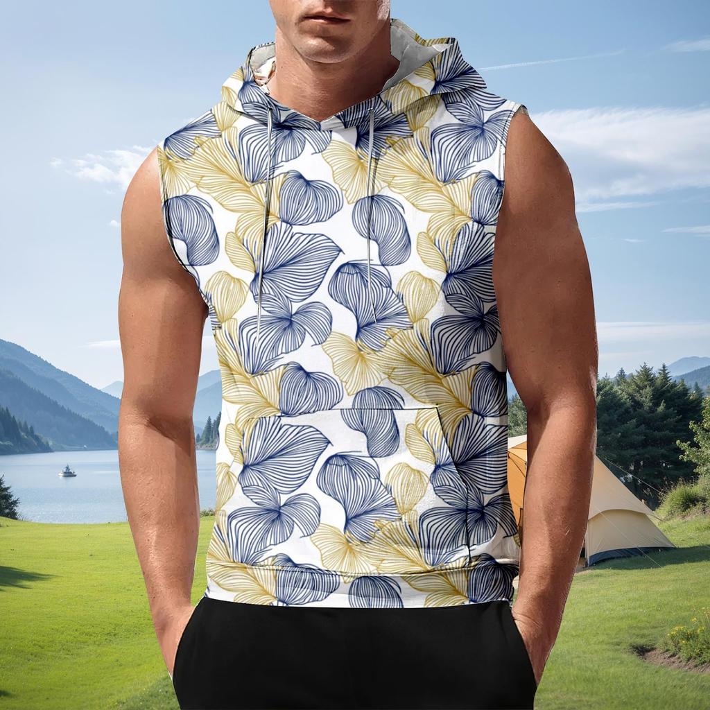 Muscle Men's Sports Casual Tank Top Summer Fitness Men's Shirt