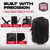 Large Capacity Magnetic Water Bottle Bag Multi-Pocket Universal Magnet Crossbody Bag Portable Water Bottle Holder