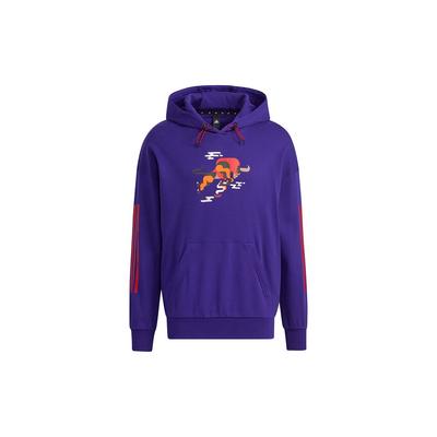 adidas Cny Gfx Hs Graphic Hoodie Men Hoodie Collegiate-Purple GQ0890