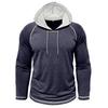 Men’s Hoodies Long Sleeves Shirts Autumn Spring Casual Tops Sportswear Sweatshirt Vintage Classic T Shirt