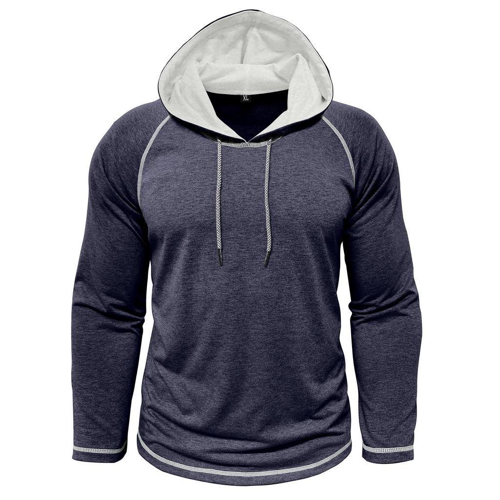 Men’s Hoodies Long Sleeves Shirts Autumn Spring Casual Tops Sportswear Sweatshirt Vintage Classic T Shirt
