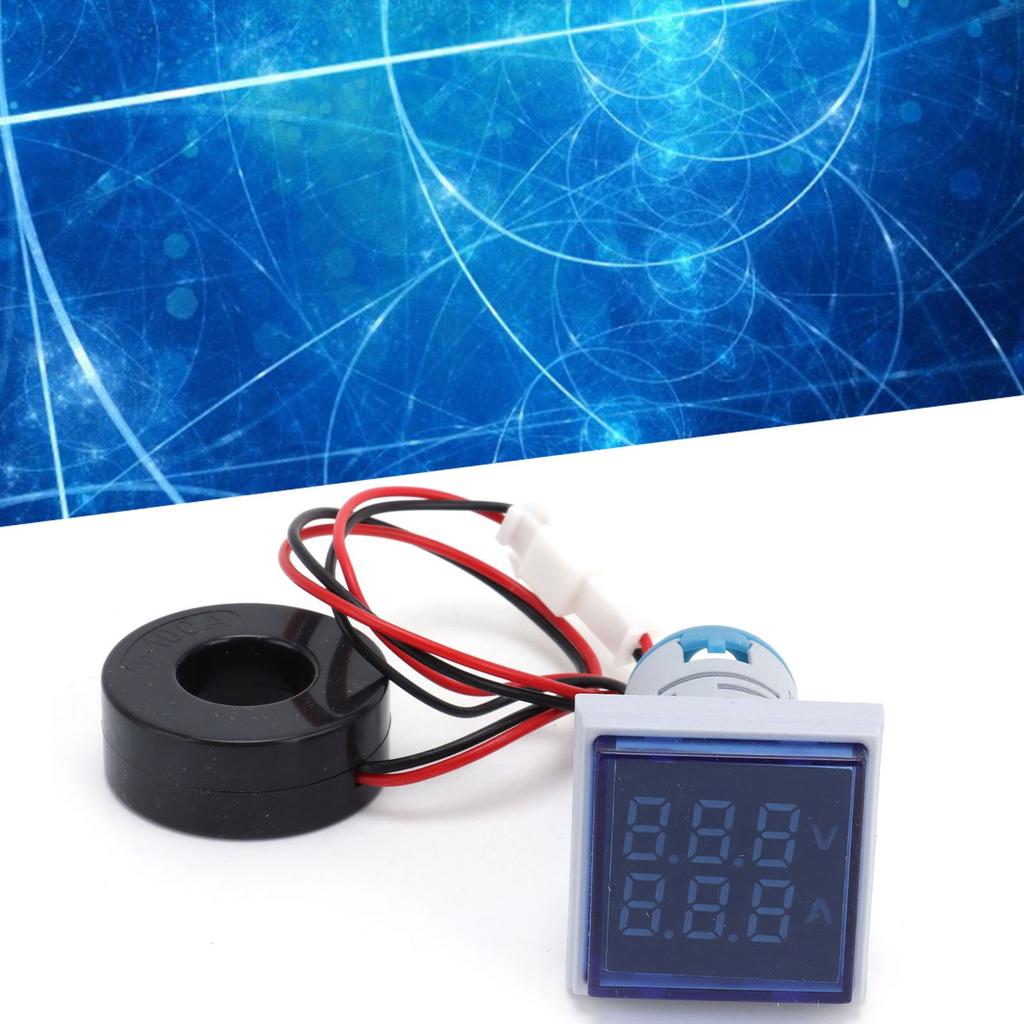 Current Signal Indicator   2‑Display   Lamp Light 60.500V AC AD16‑22FVA