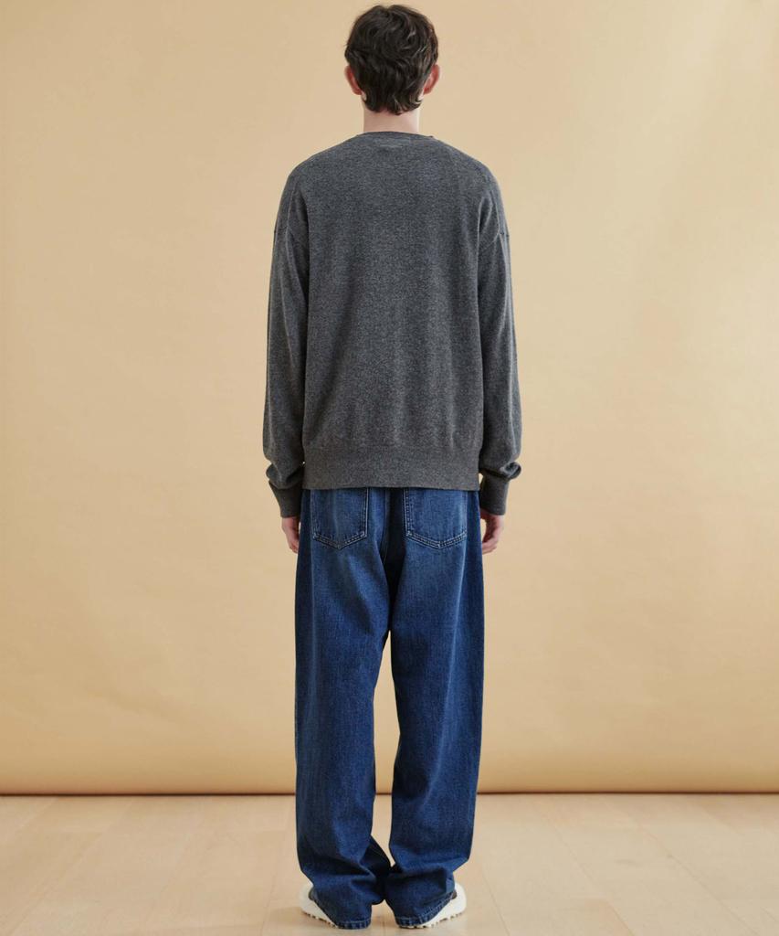 PLAC Line Detail Knit Charcoal