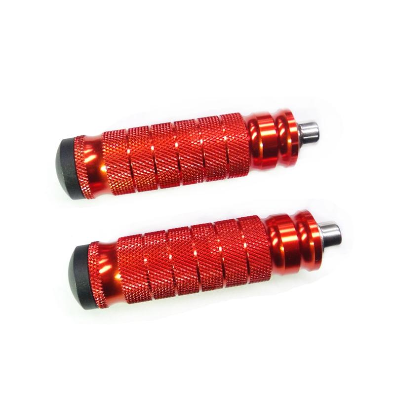 1 paar Universal CNC Aluminium Motorrad Fußrastenanlage Fußstützen Fußrasten Fußrasten Pedal Für Yamaha Für KTM Fit Motorrad Modifiziert