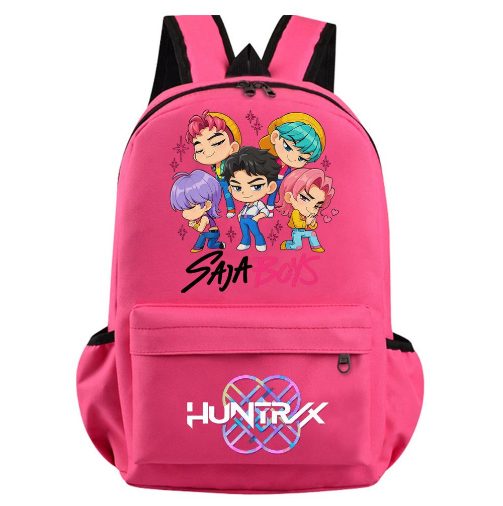 Cartoon Kpop Demon Hunters Printed Backpack for Teenager Student Girl Boy Bookbag Schoolbag Women Large Capacity Travel Bag Kid Gift Rucksak