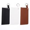 Eyewear Protector Case Pu Leather Glasses Bag With Keyring Sunglasses Eyeglass Bag  Outdoor