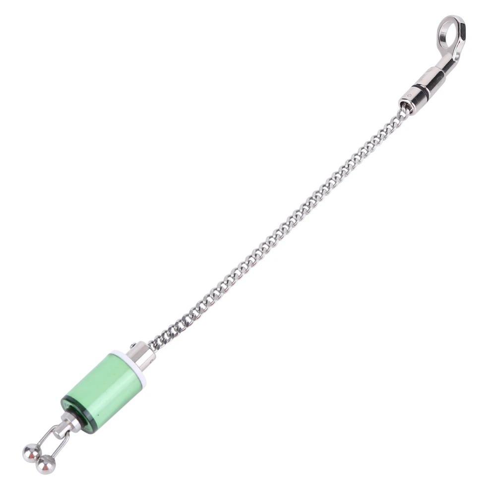 

Steel Bite Alarm Bobbin Bite Wiggler Durable Bite Alarm Hanger Bite Detection зелёный