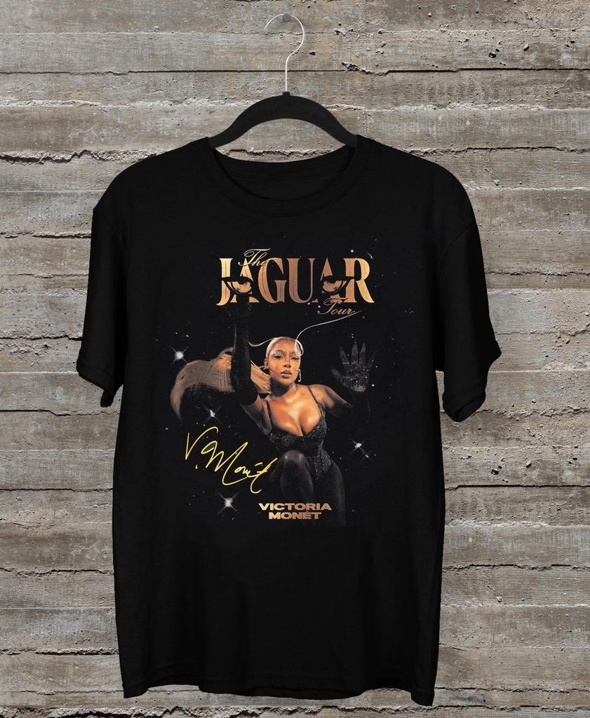 Victoria Monet Signature Jaguar II Album and Tour Black All Size Shirt AG1260
