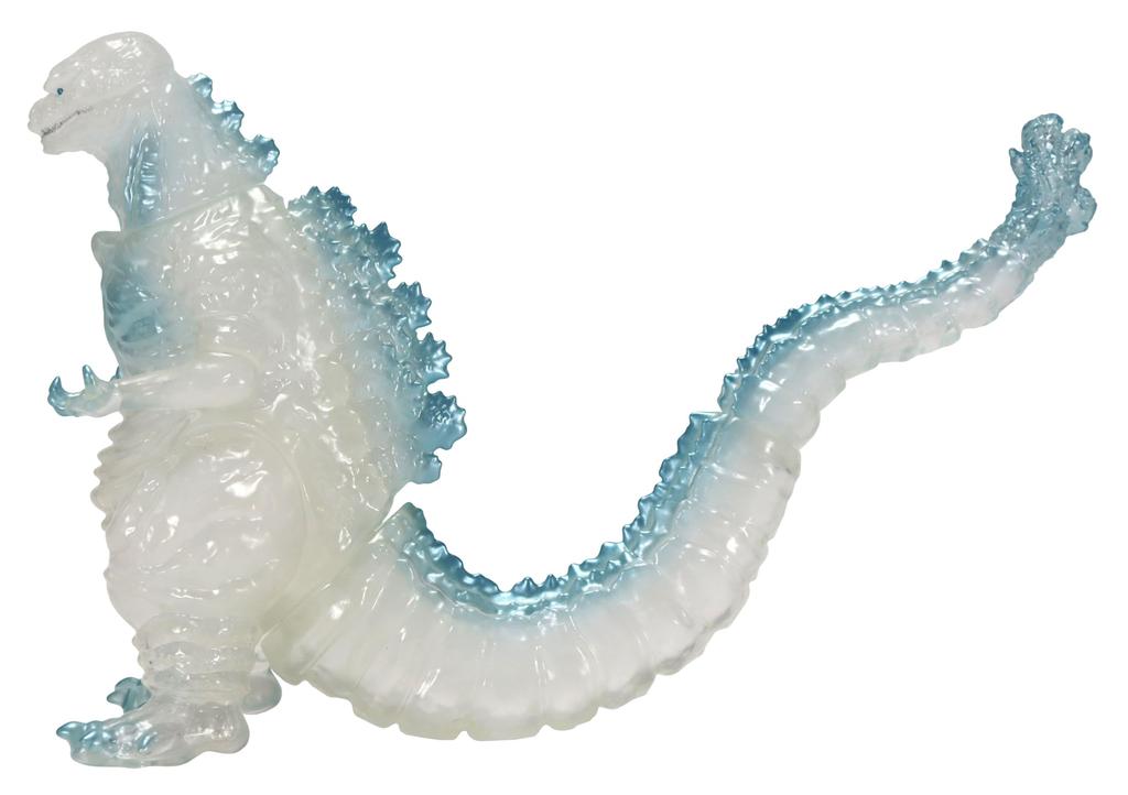 Character Content Production Medium Size Series Godzilla EX Shin Godzilla 4th Form Frozen Ice Silver Approximately 135mm PVC Soft Vinyl Figure (Ccp)