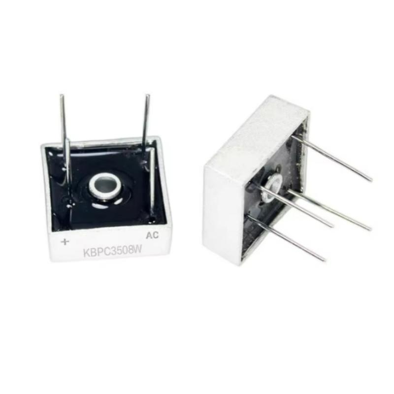 5PCS/LOT New KBPC3502W KBPC3504W KBPC3506W KBPC3508W KBPC3510W Pin rectifier bridge in stock
