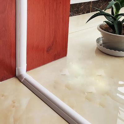 Anti-extrusion Floor Cord Cover Arc Self-Adhesive Extension Wiring Duct Protector Durable Semicircle Electric Wire Slot