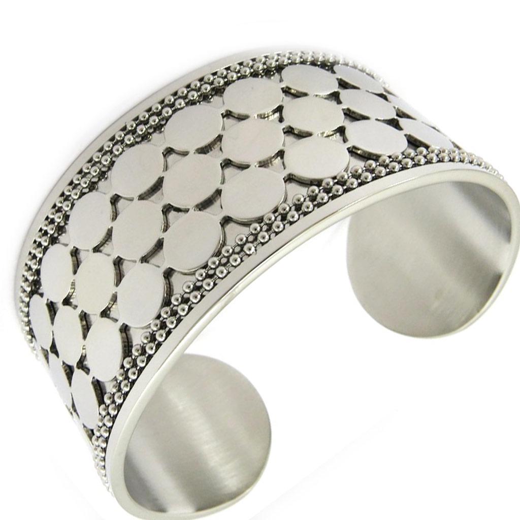 Les Trésors De Lily [L5653] - Brățară Oțel 'Coreografie'