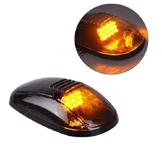 

Amber No Drill Car Cab Lights Ultra Bright Universal Led Cab Lights for Trucks Waterproof Roof LED Light for Trucks/Cars/SUV Yellow-1