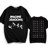 2025 T-shirt Imagine Dragons Loom Tour Short Sleeve Cotton Women Tshirts High Quality Soft Unisex Streetwear Hip Hop Fashion