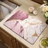 Absorbent Kitchen Diatom Mud Pad: Multi-use for Drain, Countertop, Pot Insulation, Bar Coaster, and Bowl Drying.