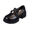 Thick-soled Doudou Shoes Hollow Breathable Mesh Small Leather Shoes Women's New Summer Mesh