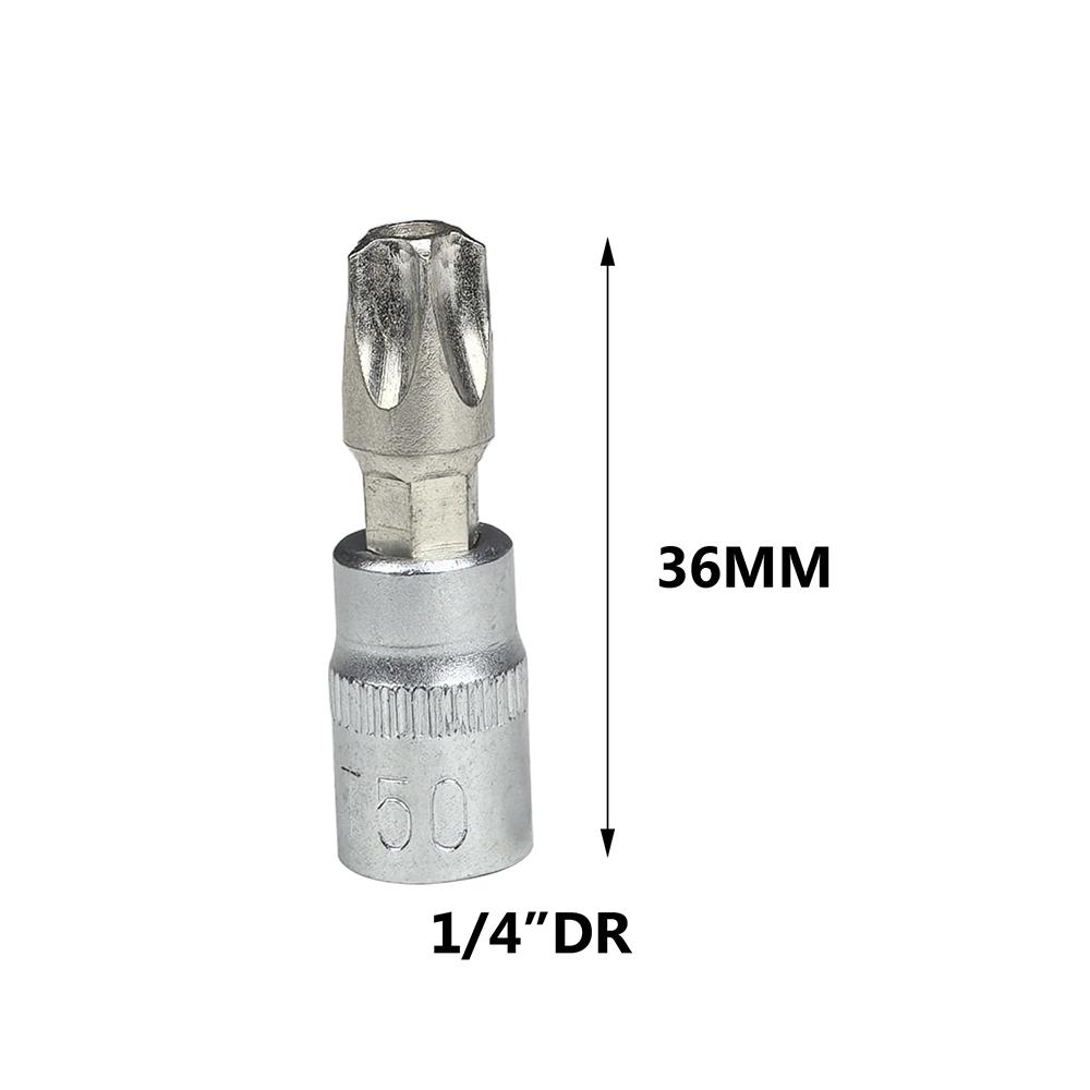 9pcs/set 5 Point Star Torx Screwdriver Bit Drive Socket Pentalobe TS10 TS15 TS20 TS25 TS27 TS30 TS40 TS45 TS50 Tools