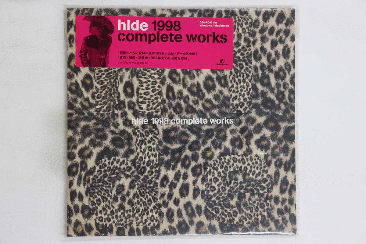 

CD HIDE - hide 1998 complete works(Hello! Cyn ORRX1010 Oracion 1998 Japan Rock Used
