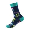 Funny Women Socks Cozy Cotton Socks Originality Seafood Animal Returnee Jellyfish Grouper Happy Male Japanese Harajuku Socks