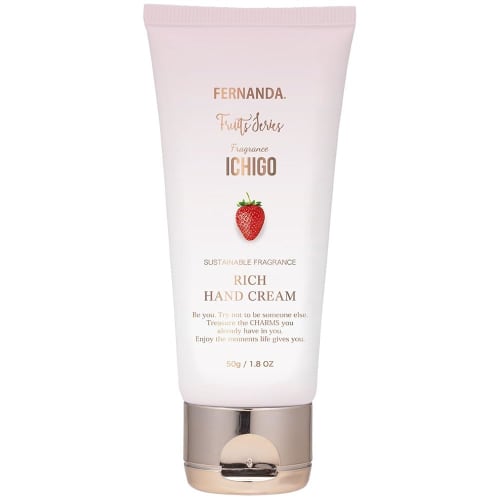 Fernanda Sustainable Fragrance Rich Hand Cream Strawberry (50g)