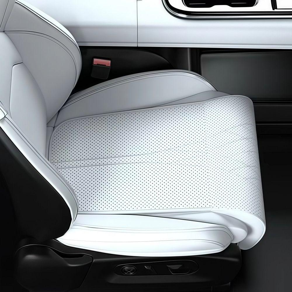 Supporto per gambe in pelle per sedile auto Universale Cuscino per sedile Estensione sedile Cuscino per gambe Per lunghi viaggi