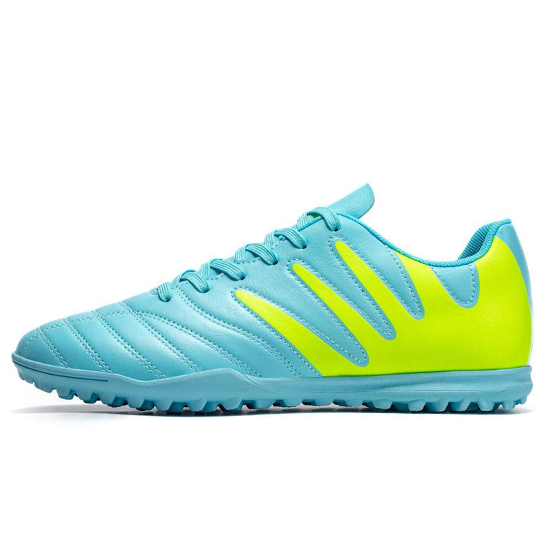 Professional Men Ankle Football Boots Outdoor Grass Cleats Unisex Soccer Shoes Long Spikes Tf Football Shoes Chuteira Society