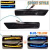 Dynamic Turn Signal Light LED Side Rearview Mirror Sequential Indicator Blinker Lamp For Ford Focus 2 3 Mk2 Mk3 Mondeo Mk4 EU