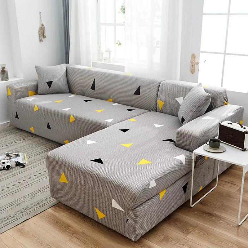 Sofa Cover Elastic Couch Cover Sectional Chair Cover It Needs Order 2pieces Sofa Cover If Your Sofa Is Corner L-shape Sofa